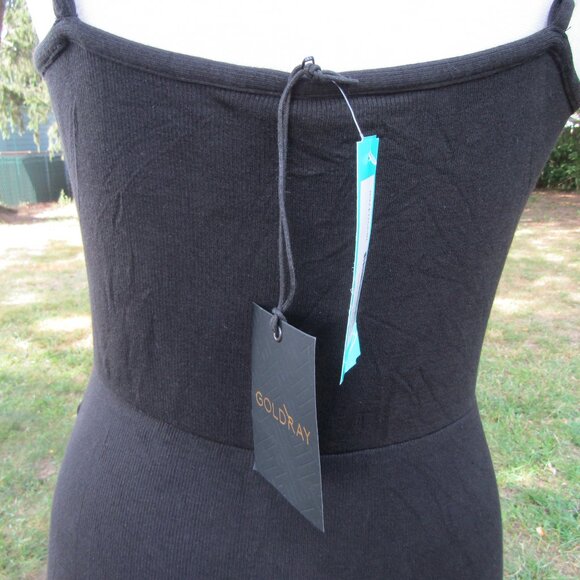 Goldray Knit Dress Black Size Large NWT - Picture 3 of 4
